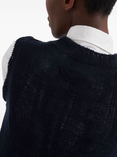 Prada cashmere vest - Blue