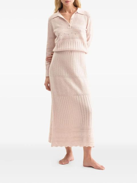 ERES Rythmée maxi skirt - Pink - zdjęcie produktu nr 2