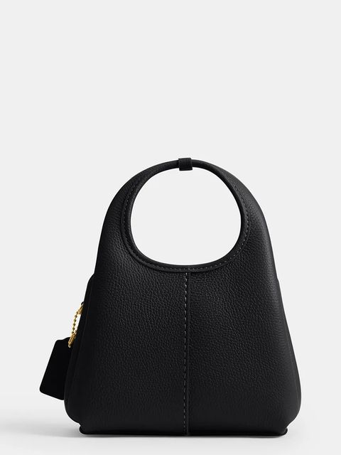 Coach torebka skórzana Lana 19 kolor czarny CCY32