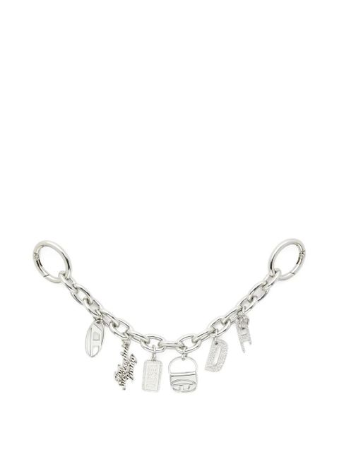 Diesel charms chain-d s keyring - Silver - zdjęcie produktu nr 1