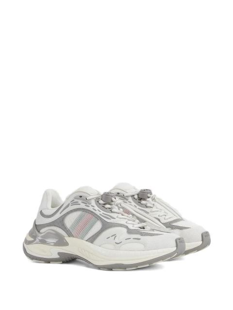 Gucci 2 0 lace-up sneakers - White