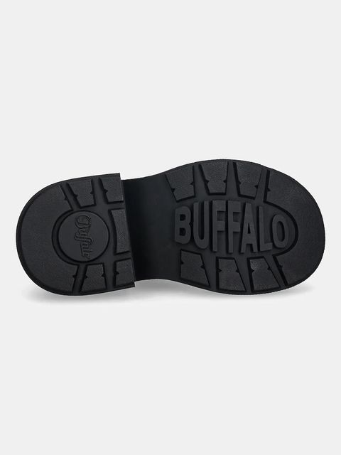 Buffalo półbuty Vicious Lace Up Lo damskie kolor czarny na platformie 1622483-BLK