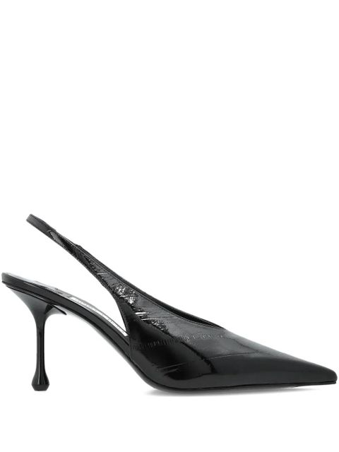 Jimmy Choo 95mm Isa pointed slingback pumps - Black - zdjęcie produktu nr 1