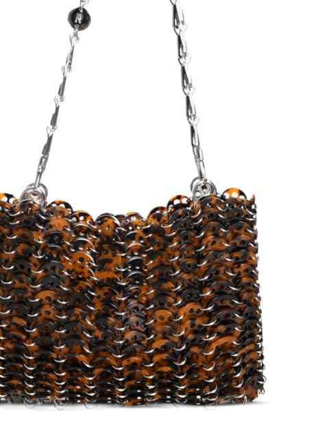 Rabanne acetate shoulder bag - Brown