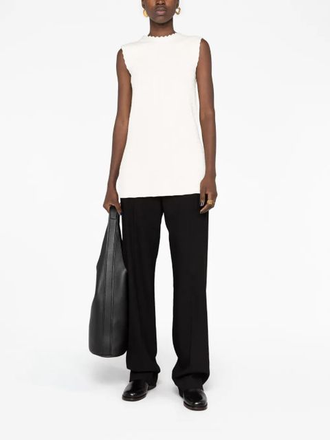 Jil Sander sleeveless knitted top - Neutrals - zdjęcie produktu nr 2