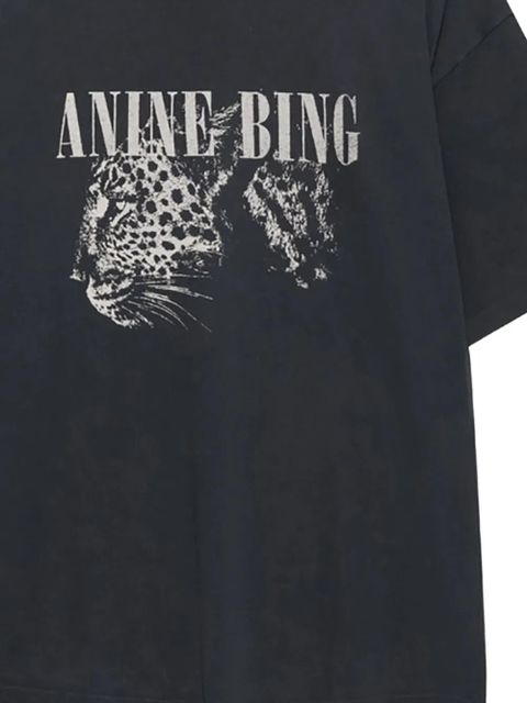 ANINE BING graphic cohen T-shirt - Black