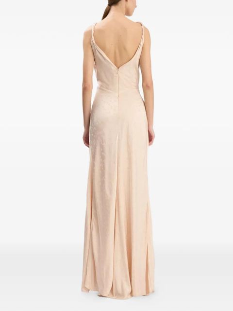 Victoria Beckham Posy maxi dress - Neutrals