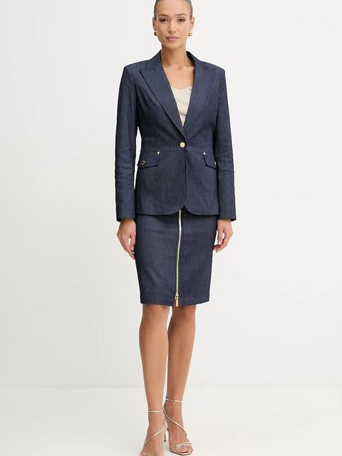 Marciano by Guess spódnica jeansowa kolor granatowy mini prosta 5YPD40 7457A