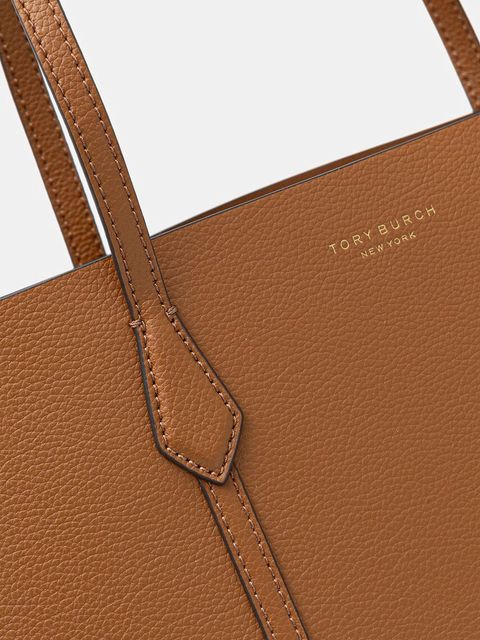 Tory Burch torebka skórzana Perry kolor brązowy 177235-200