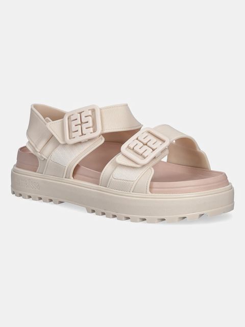 Melissa sandały TOWNY damskie kolor beżowy na platformie M 35964 - zdjęcie produktu nr 1