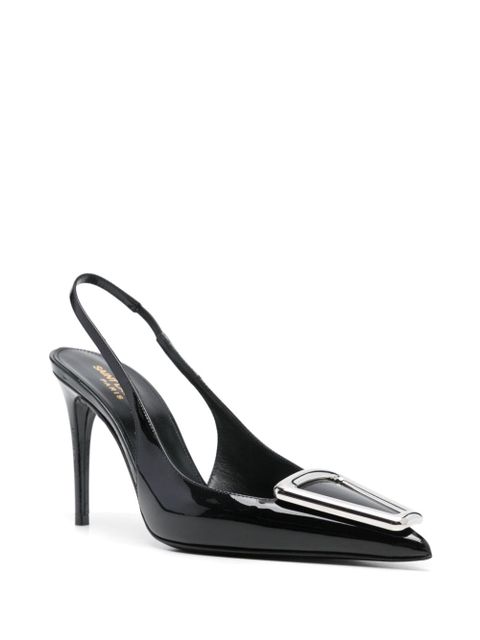 Saint Laurent Avenue 95mm slingback pumps - Black
