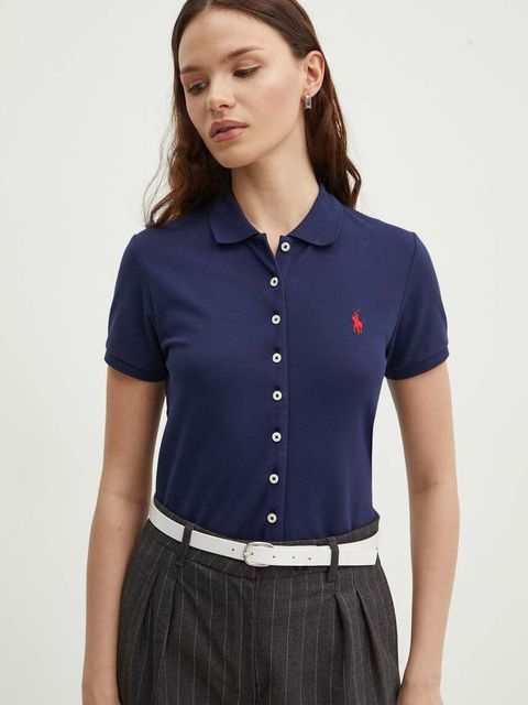 Polo Ralph Lauren polo damski kolor granatowy 211939272 - zdjęcie produktu nr 1