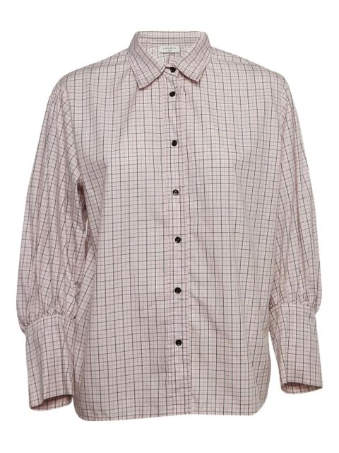 SANDRO checked shirt - Pink - zdjęcie produktu nr 1