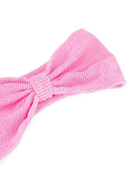 Hunza G Jean crinkled bikini - Pink