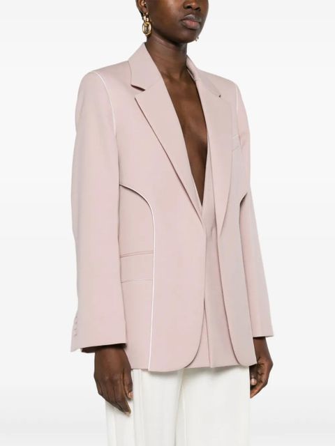 Victoria Beckham Double Panel single-breasted blazer - Pink - zdjęcie produktu nr 2