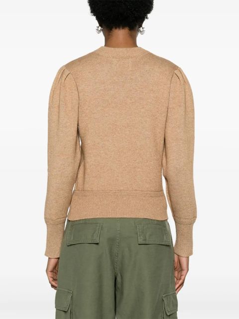 MARANT ÉTOILE Kelaya logo-embroidered jumper - Neutrals