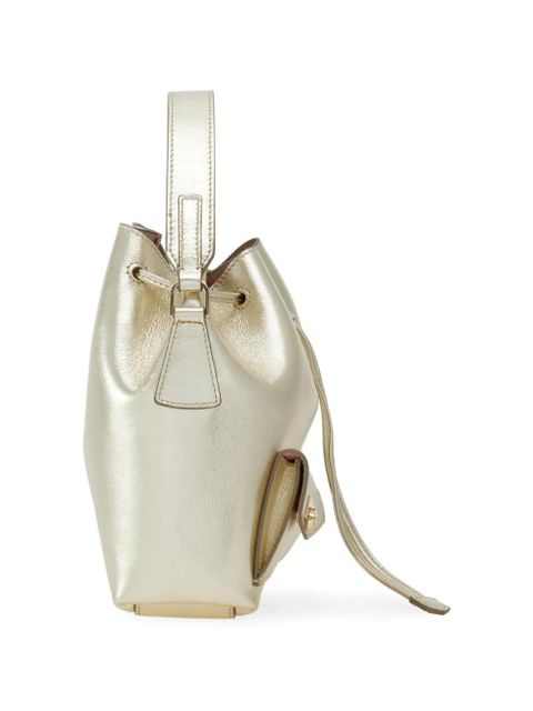 Ferragamo multipocket bucket bag - Gold