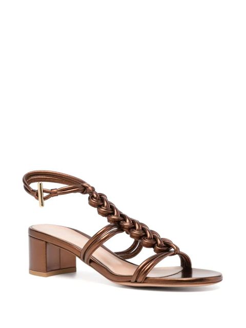 Gianvito Rossi 45mm Capua sandals - Brown