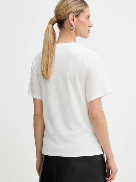 Weekend Max Mara t-shirt bawełniany VENACO damski kolor biały 2615971031600