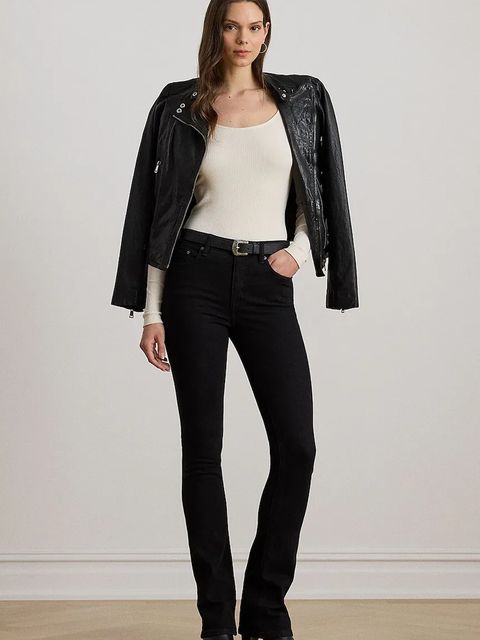 Lauren Ralph Lauren longsleeve kolor beżowy 200980145