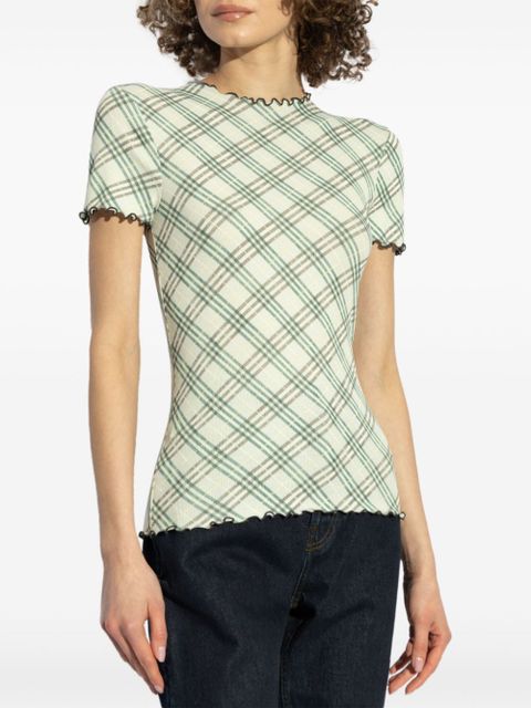 Burberry Vintage Check T-shirt - Green