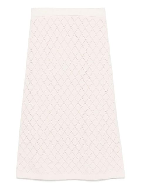 ZIMMERMANN Illustration midi skirt - Pink - zdjęcie produktu nr 2