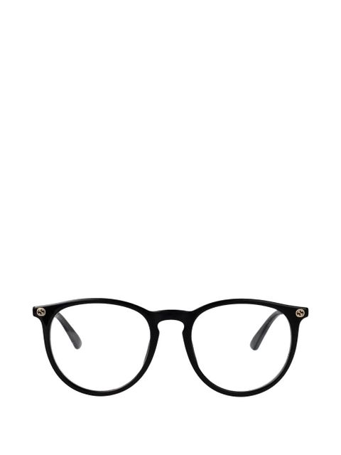 Gucci Interlocking G-appliqué glasses - Black - zdjęcie produktu nr 1
