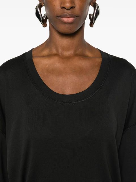 LEMAIRE jersey T-shirt - Black