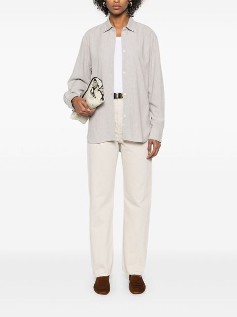 TOTEME mélange-effect shirt - Grey - zdjęcie produktu nr 2