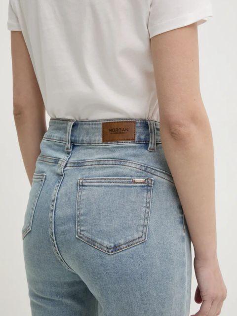 Morgan jeansy PKELY damskie high waist PKELY