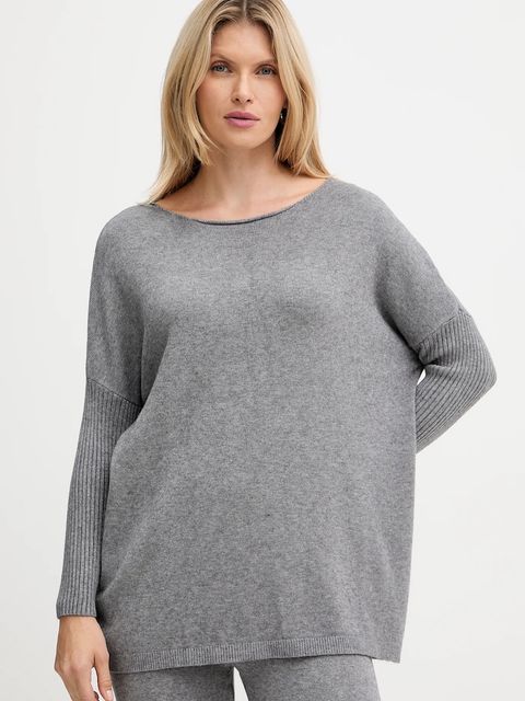 Haveone dres damski kolor szary HNC-P001 - zdjęcie produktu nr 2