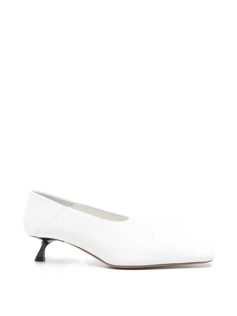 Sportmax square-toe pumps - White - zdjęcie produktu nr 1