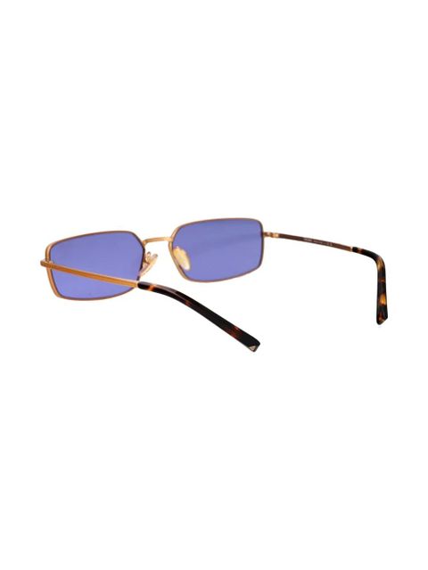 Prada Eyewear square-frame sunglasses - Gold - zdjęcie produktu nr 2