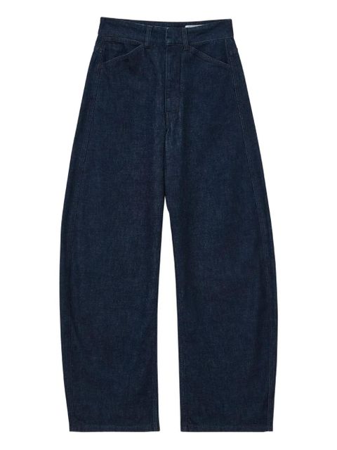 LEMAIRE high-waisted curved jeans - Blue - zdjęcie produktu nr 1