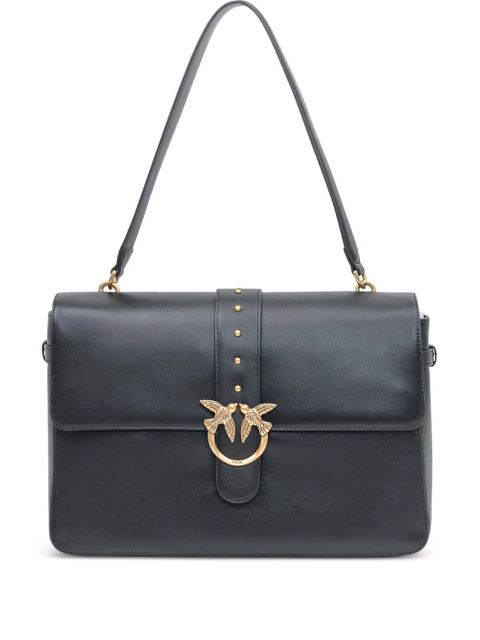 PINKO maxi Love studded shoulder bag - Black - zdjęcie produktu nr 1