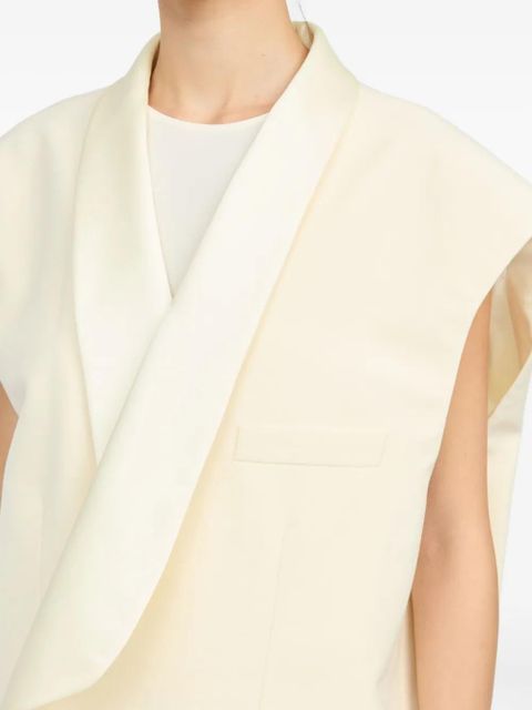 MM6 Maison Margiela tailored waistcoat - Neutrals