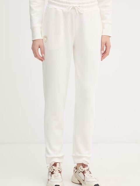 Blauer spodnie dresowe damskie z bawełną MADISON - zdjęcie produktu nr 1