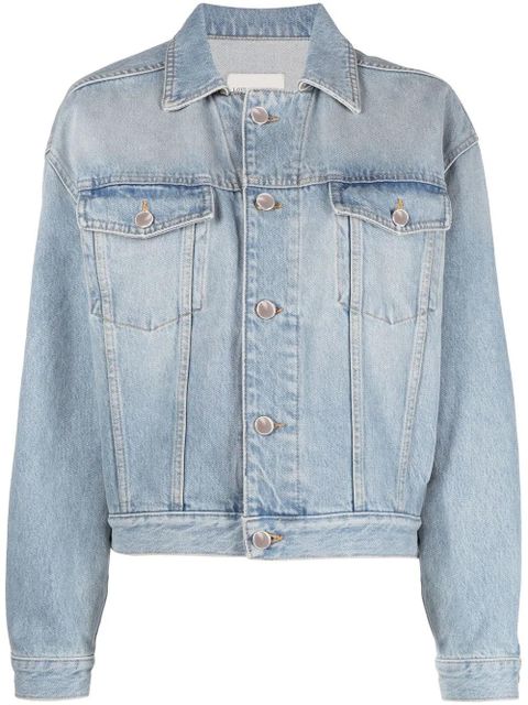 LouLou de Saison long-sleeved denim jacket - Blue - zdjęcie produktu nr 1