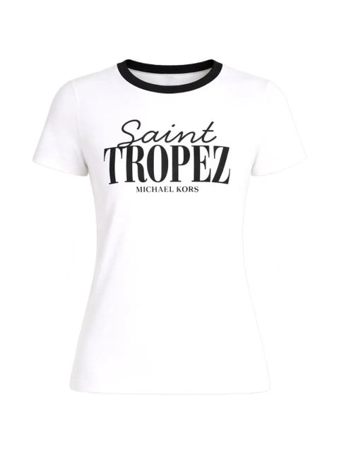 Michael Kors crew-neck T-shirt - White - zdjęcie produktu nr 1