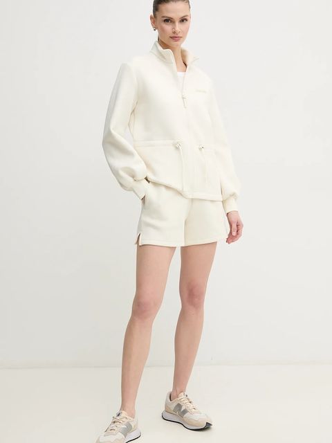 MACKAGE szorty damskie kolor beżowy gładkie medium waist SUMMER.R - zdjęcie produktu nr 2