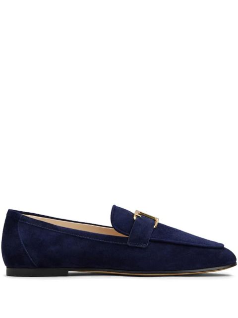 Tod's suede loafers - Blue - zdjęcie produktu nr 1