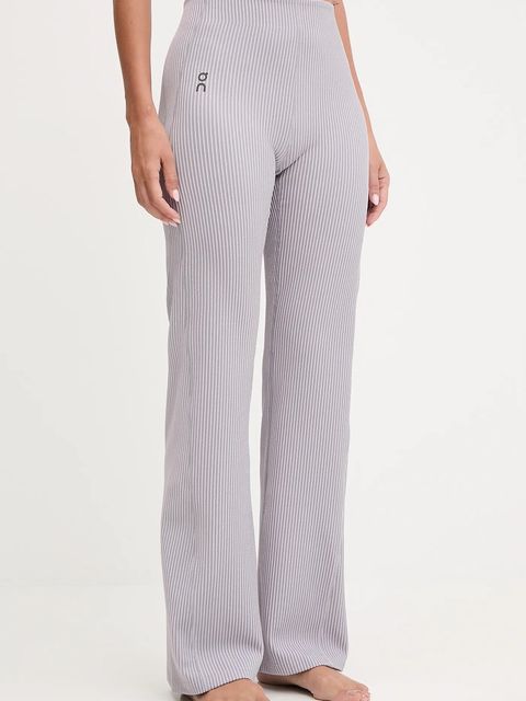 On spodnie do jogi All-Day damskie kolor fioletowy proste high waist 1WF30473539 - zdjęcie produktu nr 1