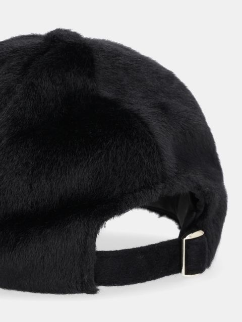 BOSS czapka z daszkiem kolor czarny 50550624