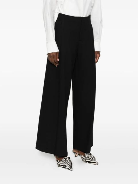 Eleh stretch-design pants - Black