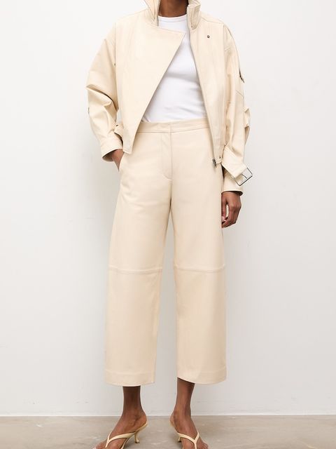 Answear.LAB spodnie damskie skórzane MADELINE z kolekcji Unscripted