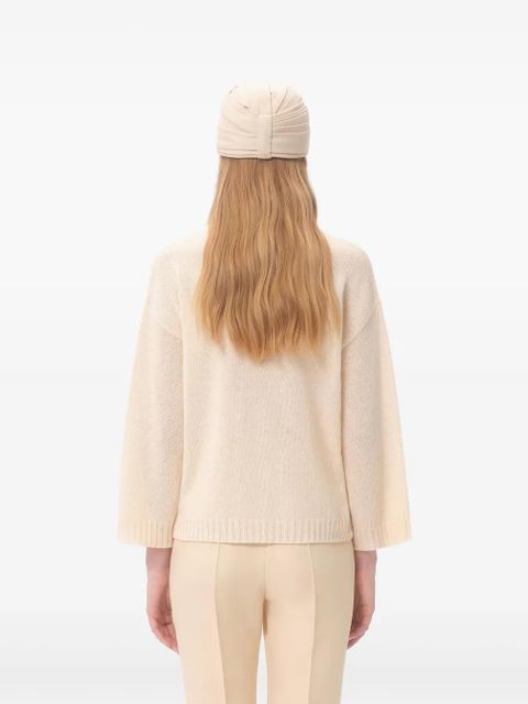 Valentino Garavani embroidered sweater - Neutrals