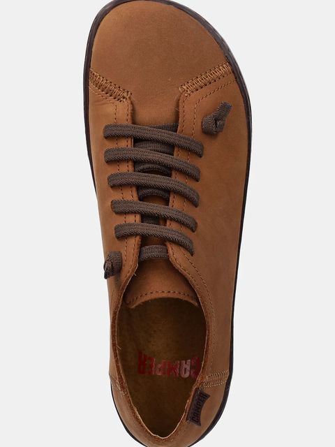 Camper sneakersy nubukowe Peu Cami damskie kolor brązowy 20848-251