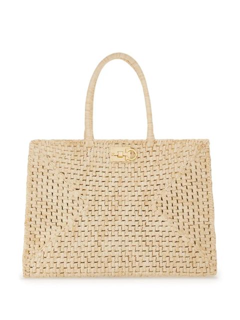 Ferragamo large The Studio tote bag - Neutrals - zdjęcie produktu nr 1