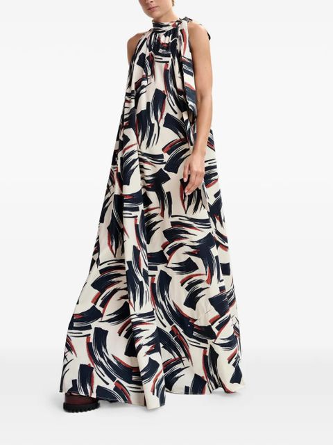 Essentiel Antwerp patterned maxi dress - Neutrals