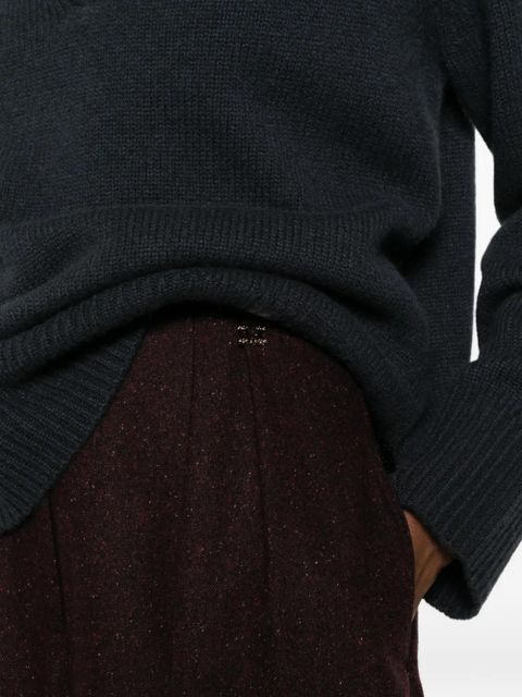 Weekend Max Mara pleated wide-leg trousers - Purple